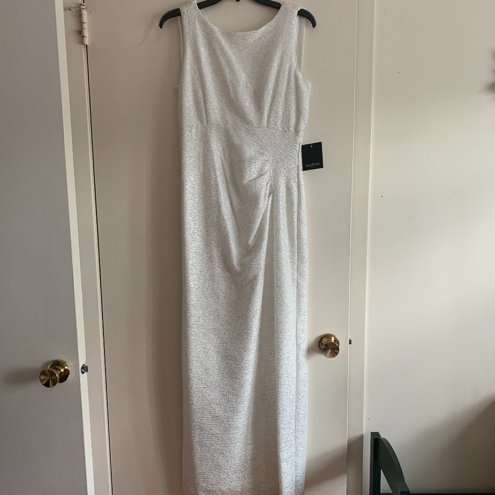 Ivory/Gold Gown
